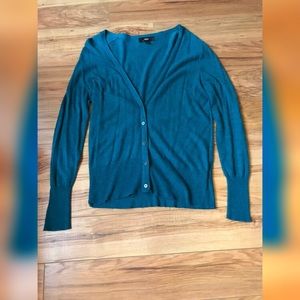 Teal Cardigan